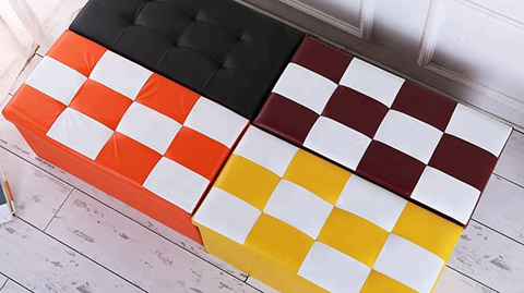 Caja de almacenamiento, Otomana de almacenamiento, Estuche de