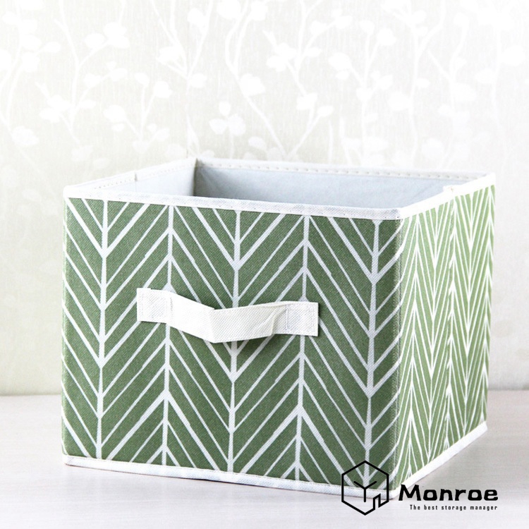 Basket Bins Organizador de almacenamiento plegable Cajas Cubo - Comprar